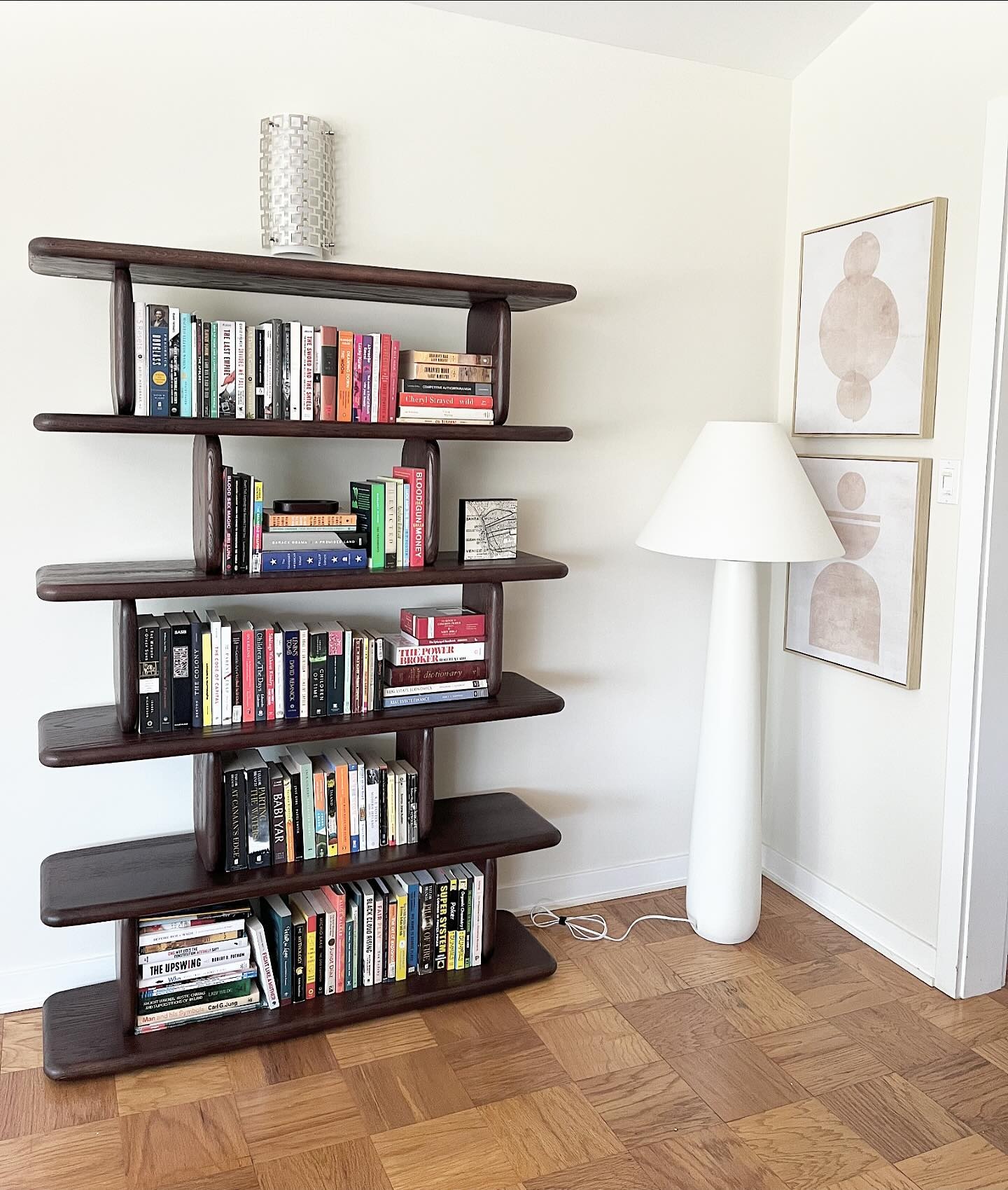Bookshelf styled by Jill Seidner
